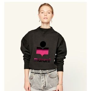 "Marant" logo print sweatshirt